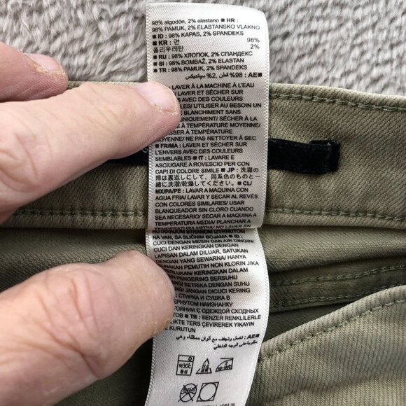 Banana Republic Women's Girlfriend Jeans 29 Premium Denim Stretch Straight Leg - Picture 13 of 16